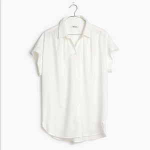 Madewell Central Shirt in Pure White